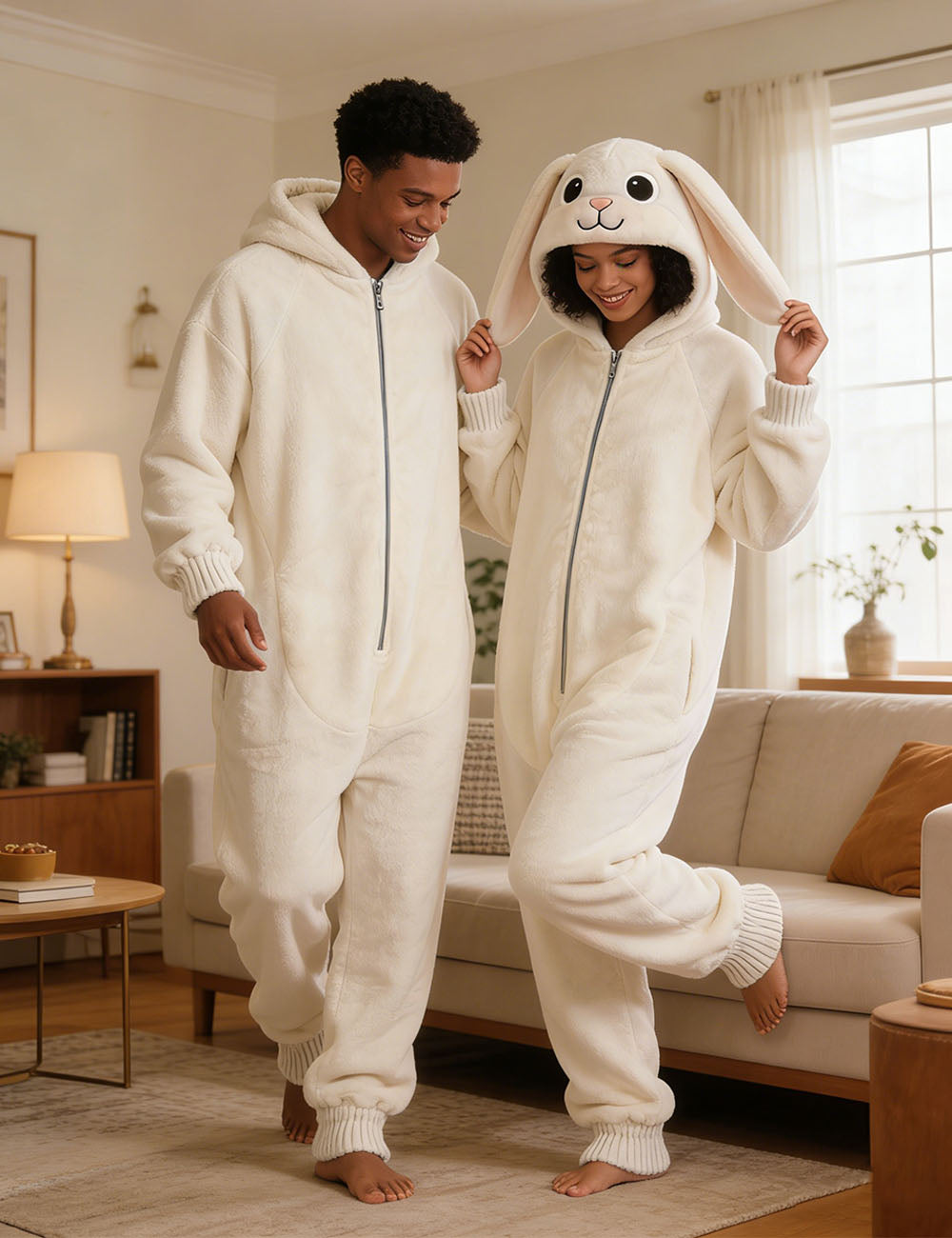 Beige Bunny Costume