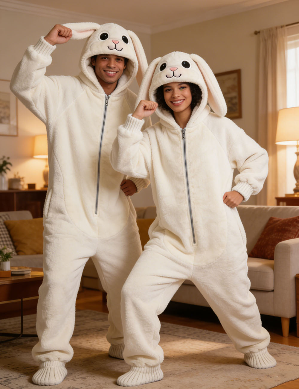 Beige Bunny Costume