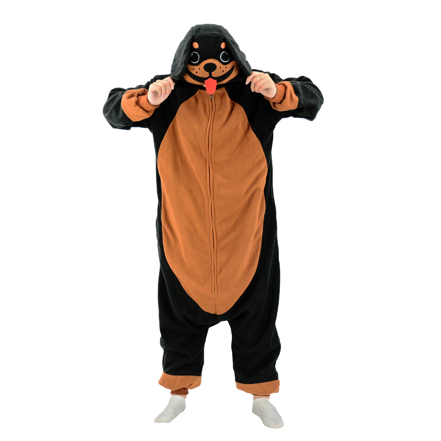 Rottweiler Dog Onesie Pajamas