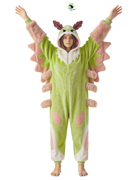 Green Moth Costume Adult