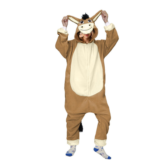 Brown Donkey Costume Pajamas
