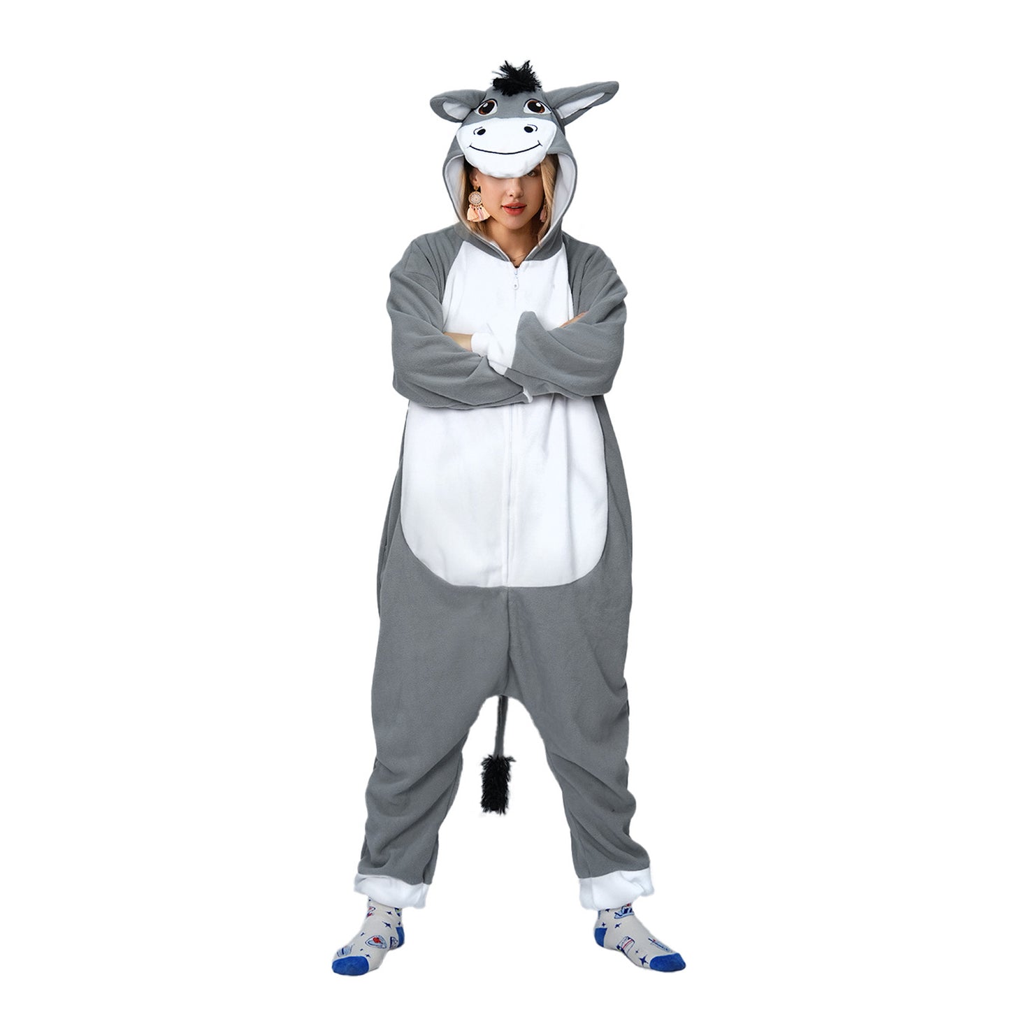 Gray Donkey Costume