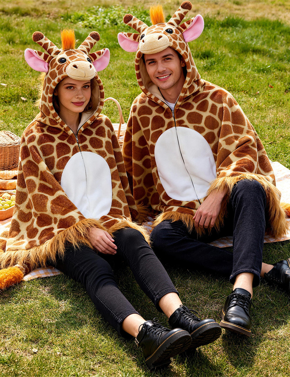 Giraffe Costume Cloak
