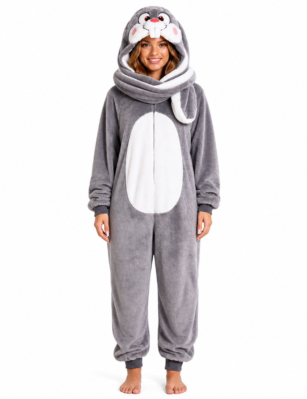 Gray Bunny Costume