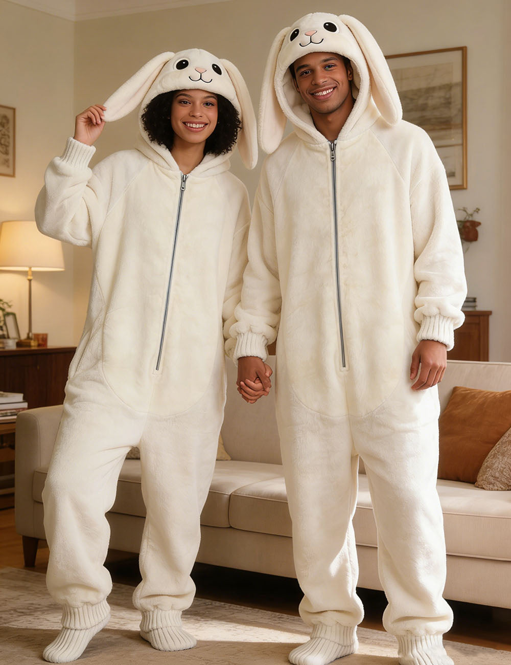 Beige Bunny Costume