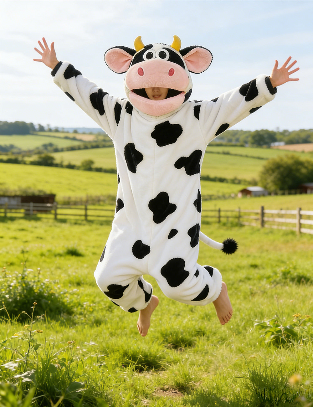 Cute Adult Cow Costume