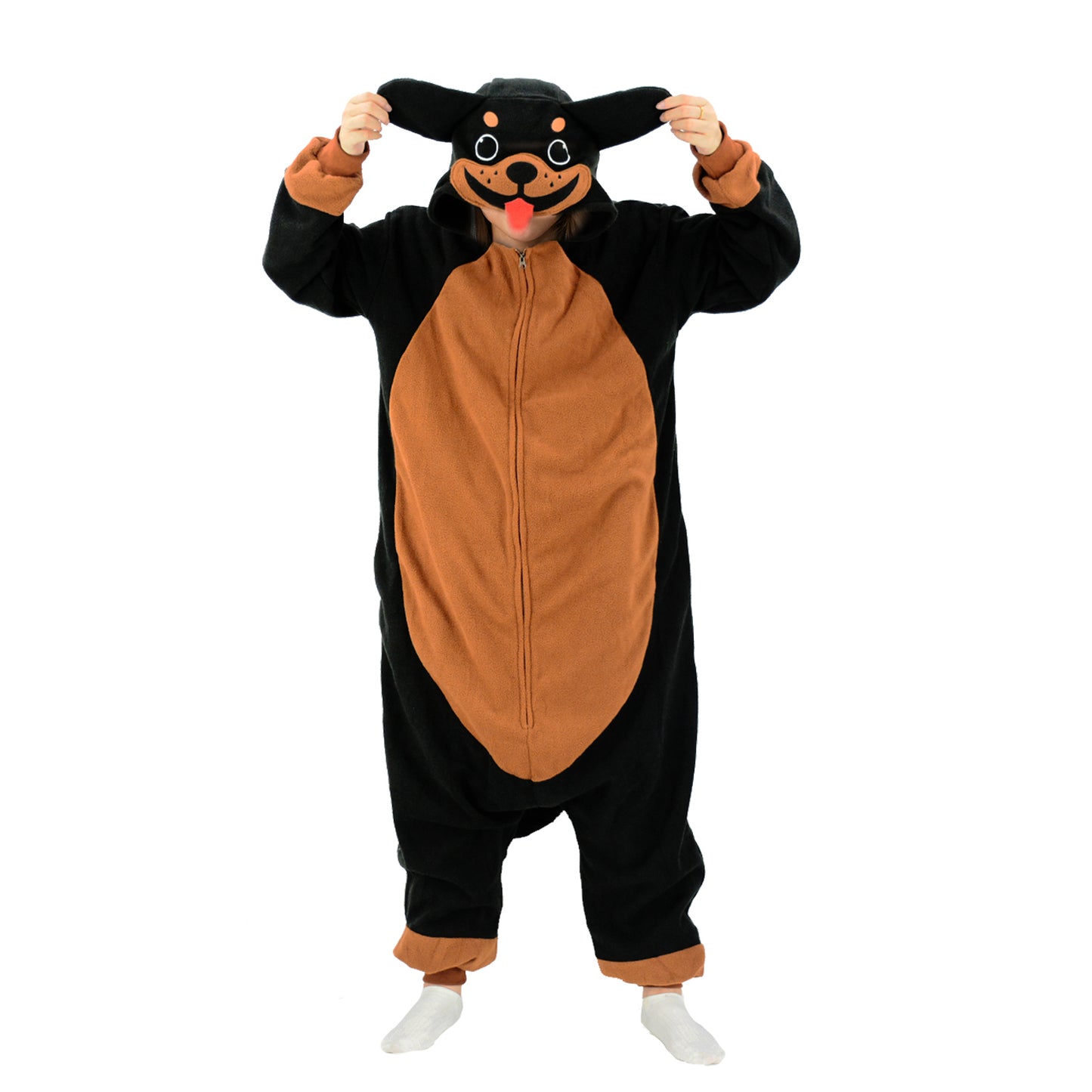 Rottweiler Dog Onesie Pajamas