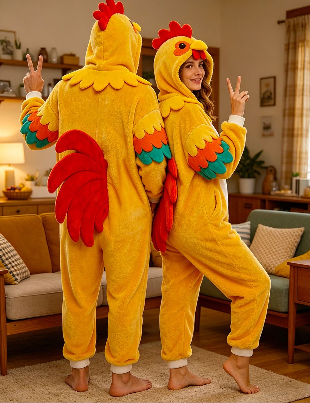 Yellow Chicken Costume
