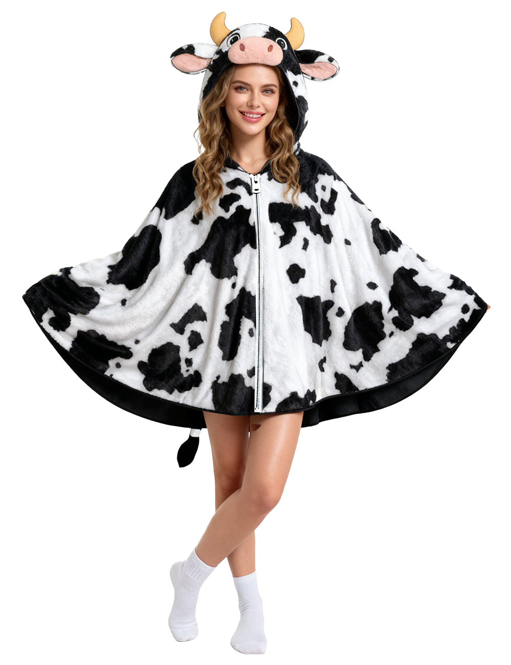 Adult Cow Costume Cloak