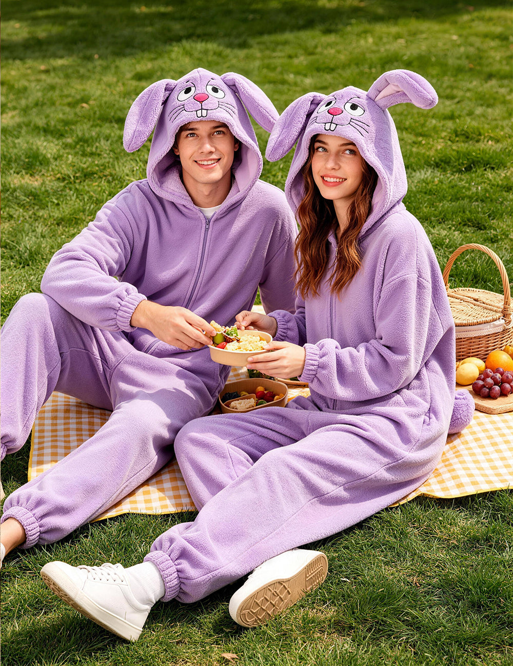 Purple Bunny Costume