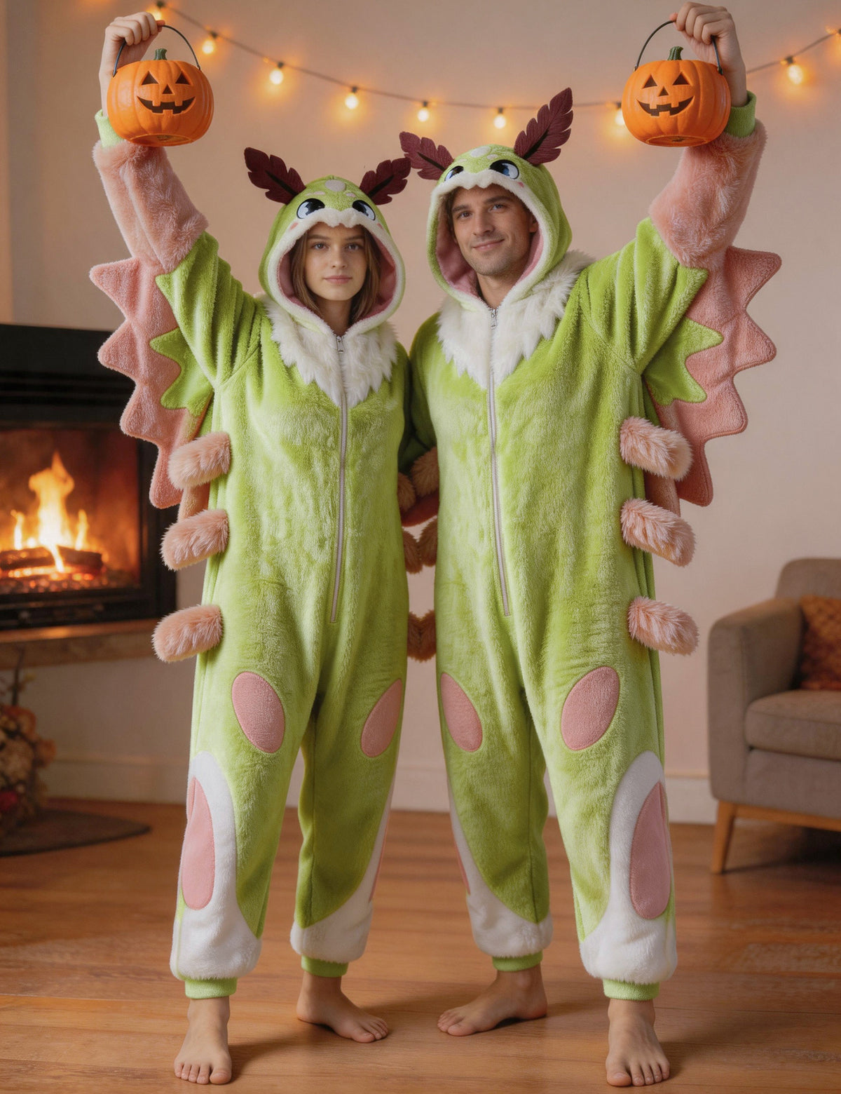 Green Moth Costume Adult