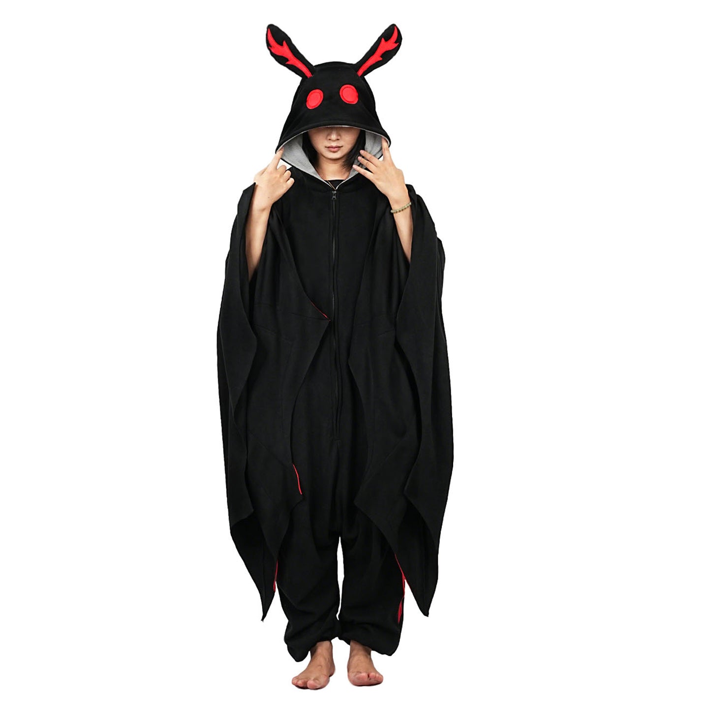 Mothman Onesie Costume Pajamas