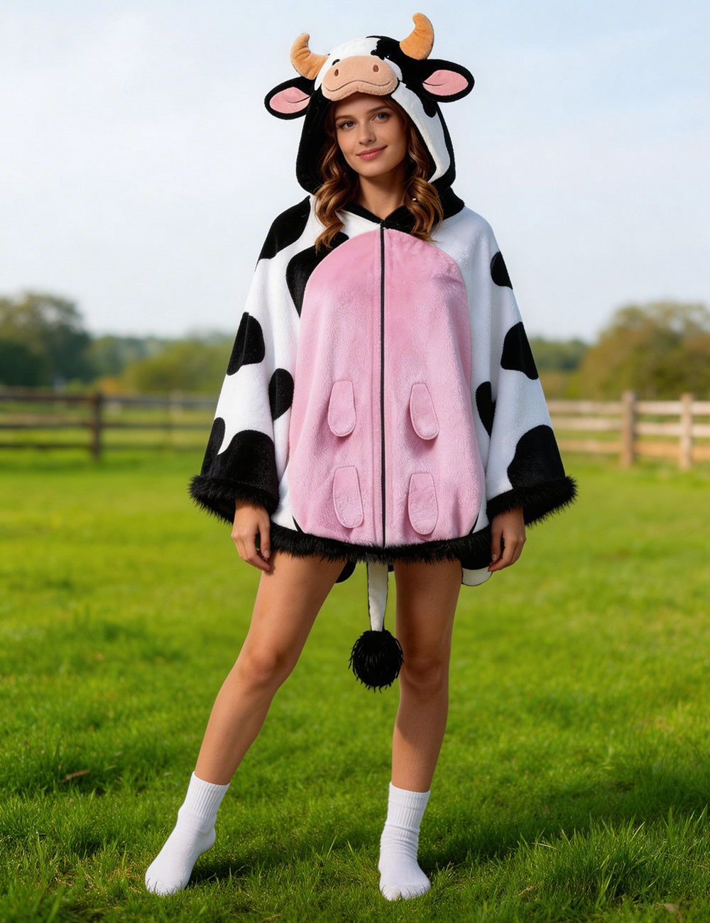 Cow Costume Cloak