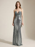 Off The Shoulder Long Prom Dresses Formal Evening Dress
