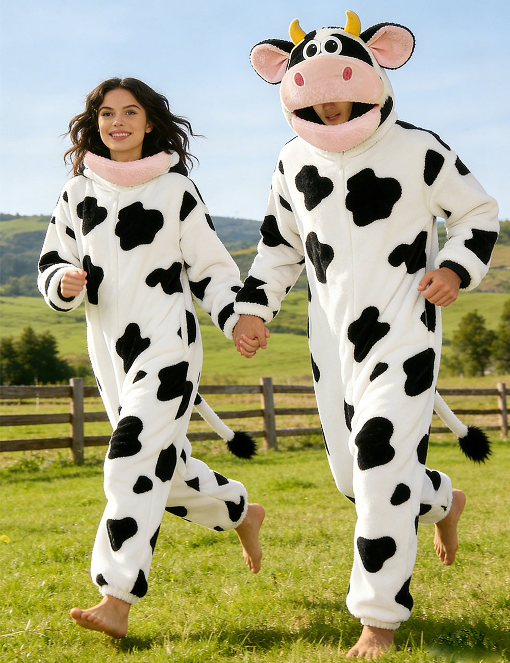 Cute Adult Cow Costume