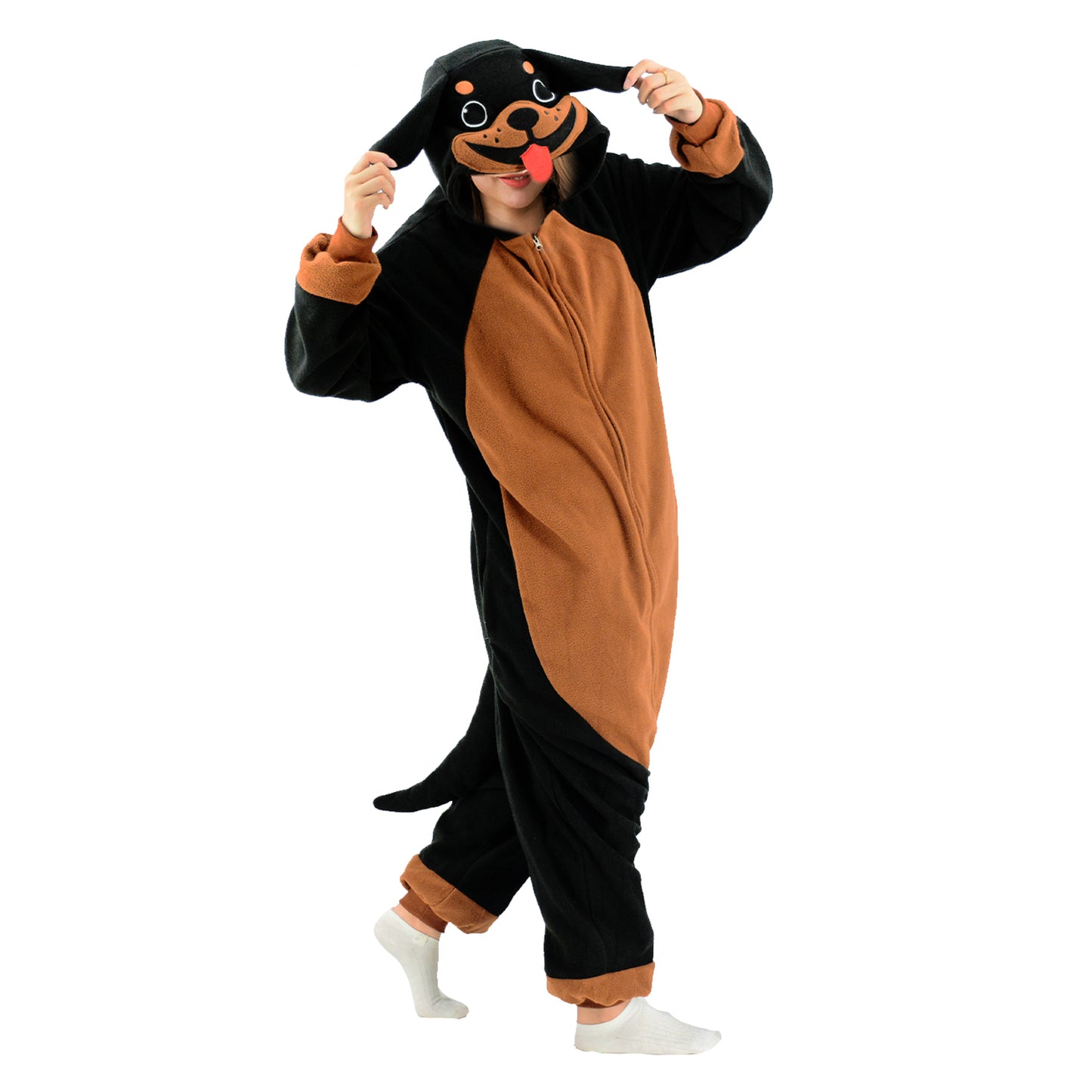 Rottweiler Dog Onesie Pajamas