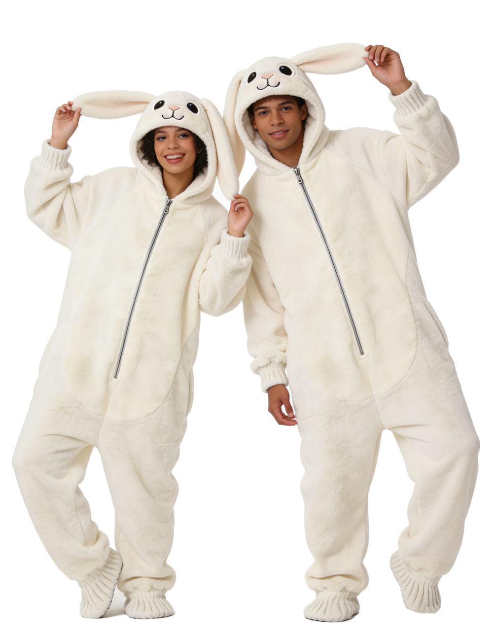 Beige Bunny Costume