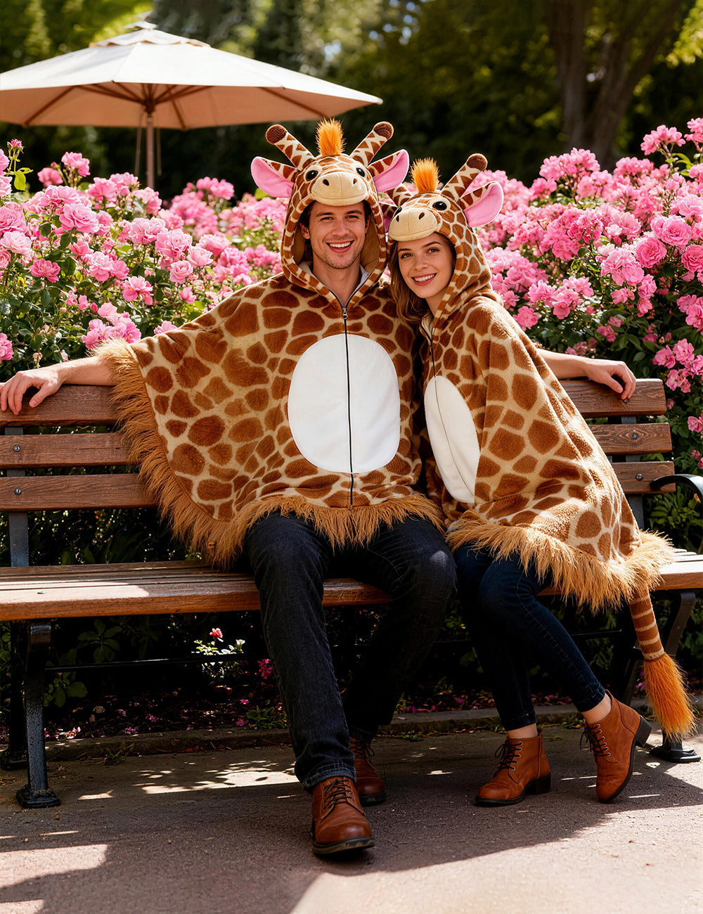 Giraffe Costume Cloak