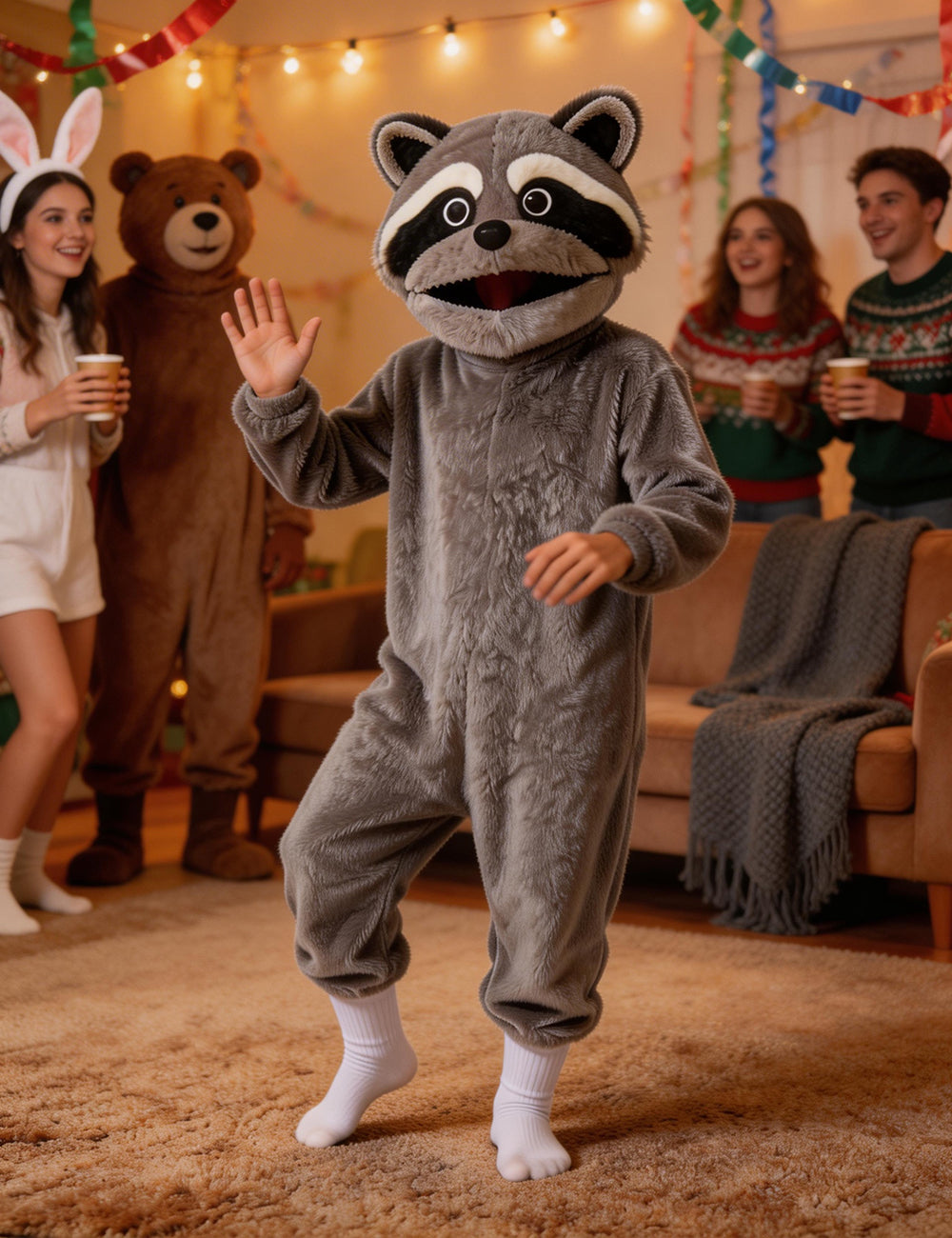 Raccoon Costume Adult