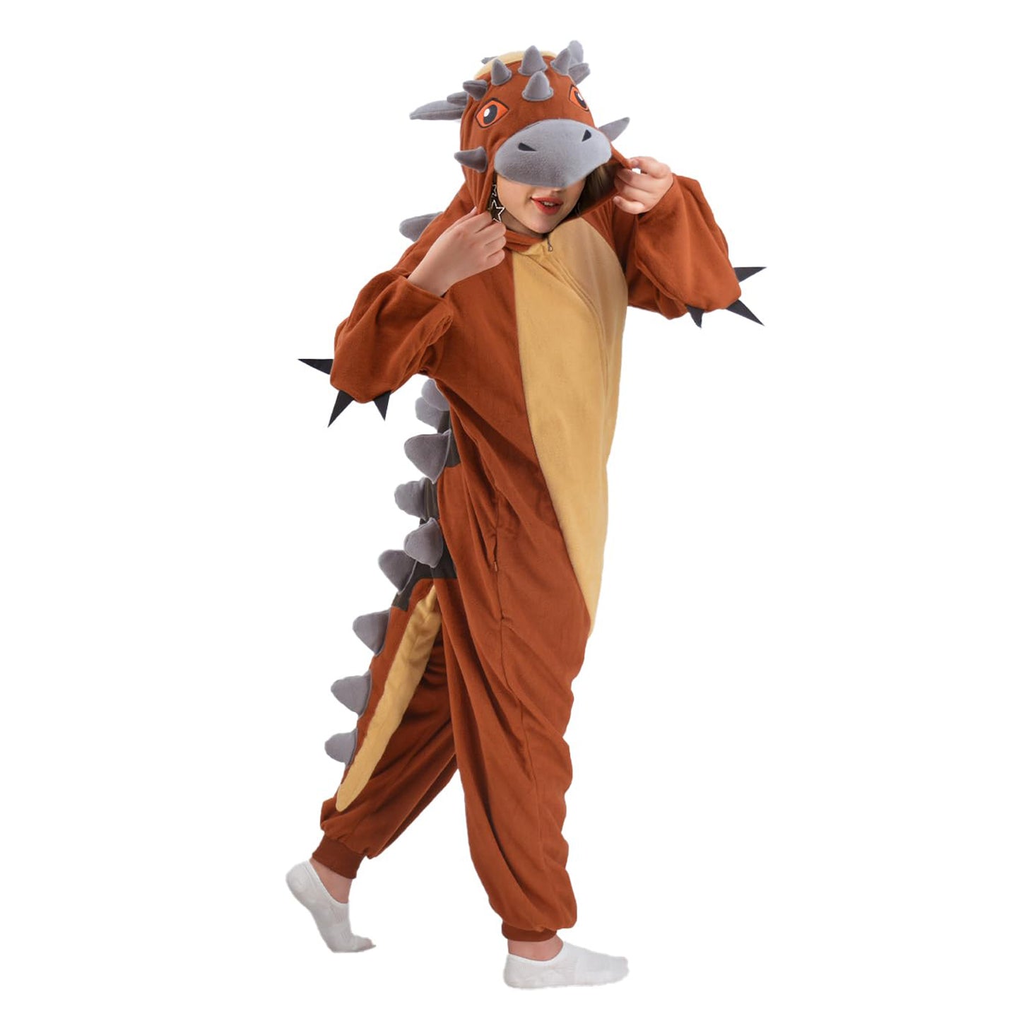 Pachycephalosaurus Onesie Costume