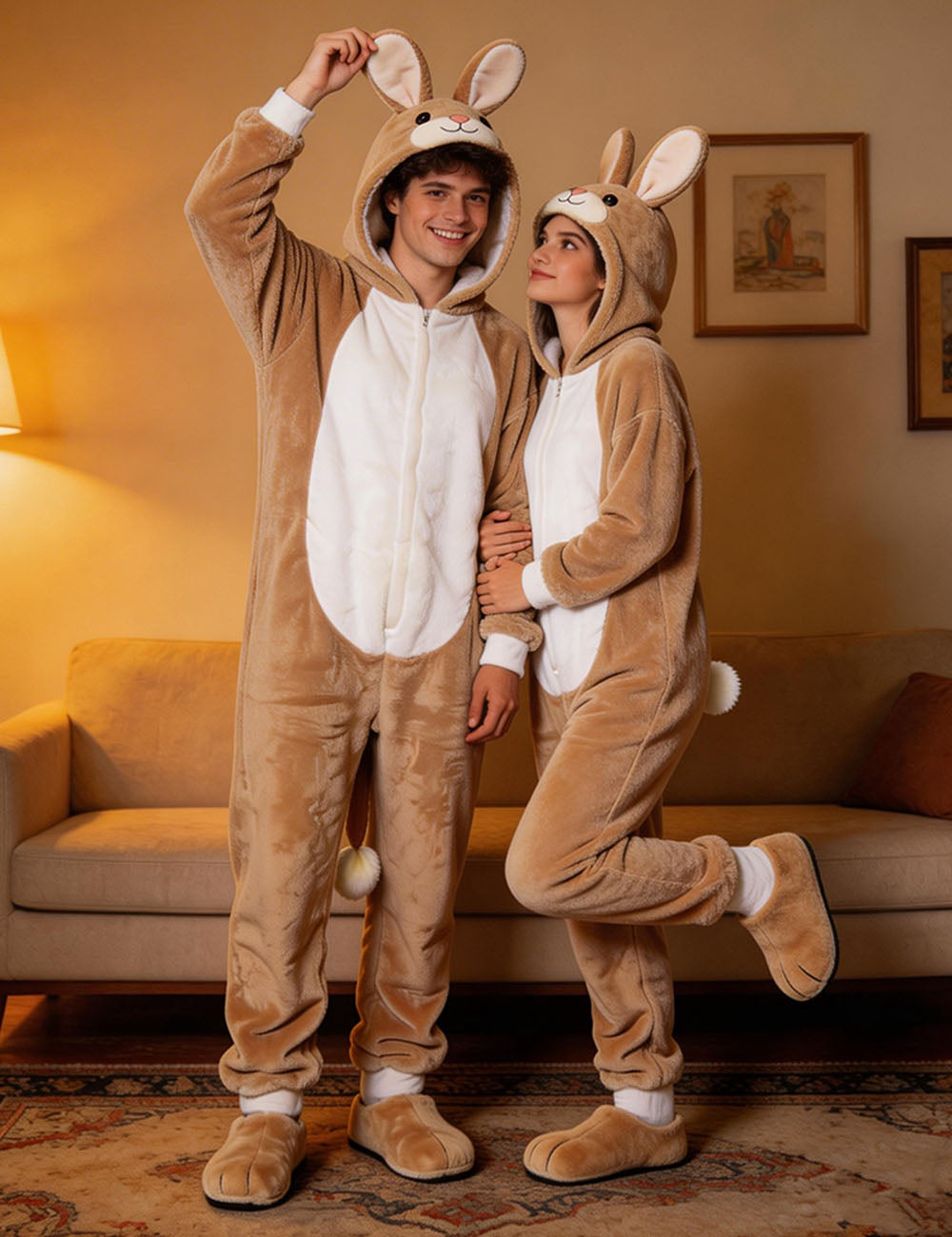 Light Brown Bunny Costume