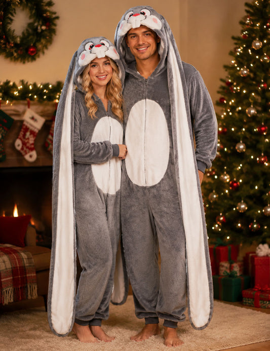 Gray Bunny Costume