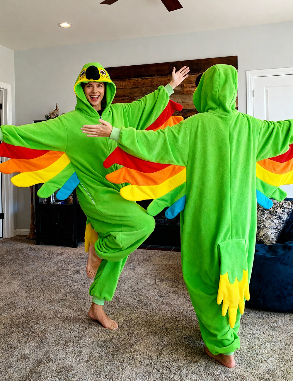 Green Parrot Costume