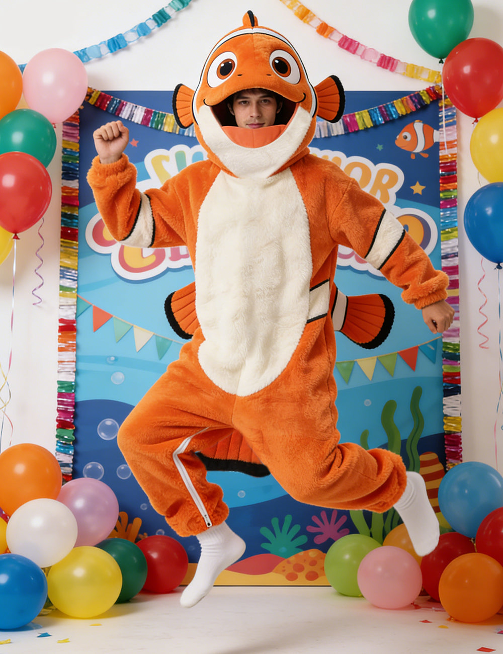 Clownfish Costume Adult