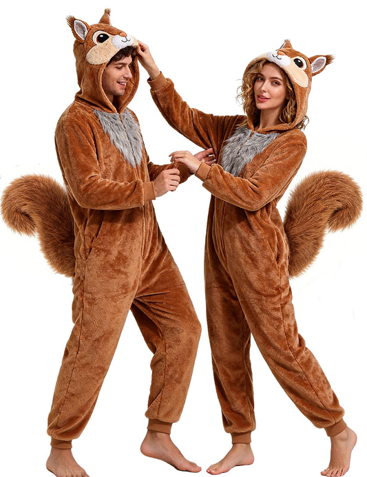 Light Brown Squirrel Costume(Brown+Grey)