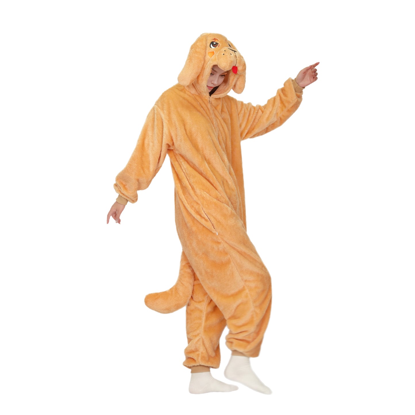 Golden Dog Retriever Costume Pajamas