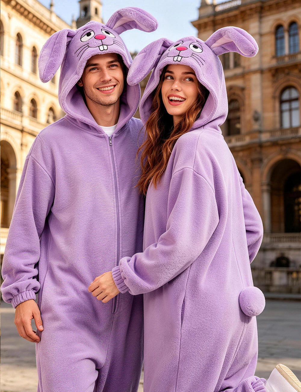 Purple Bunny Costume