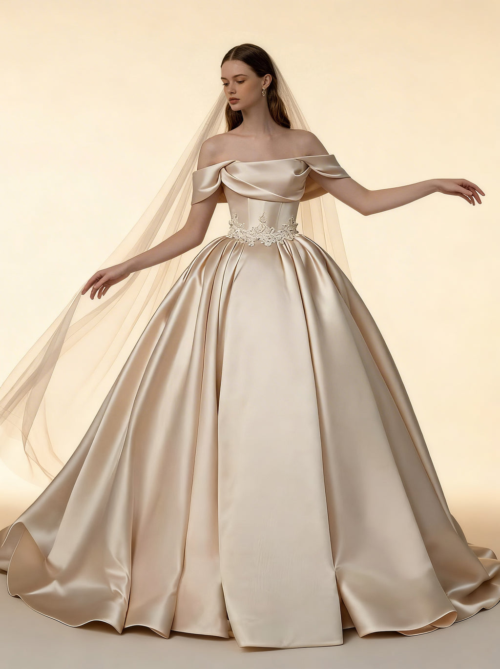 White Off The Shoulder Wedding Dress,Formal Wedding Guest Cocktail Party Long Dresses