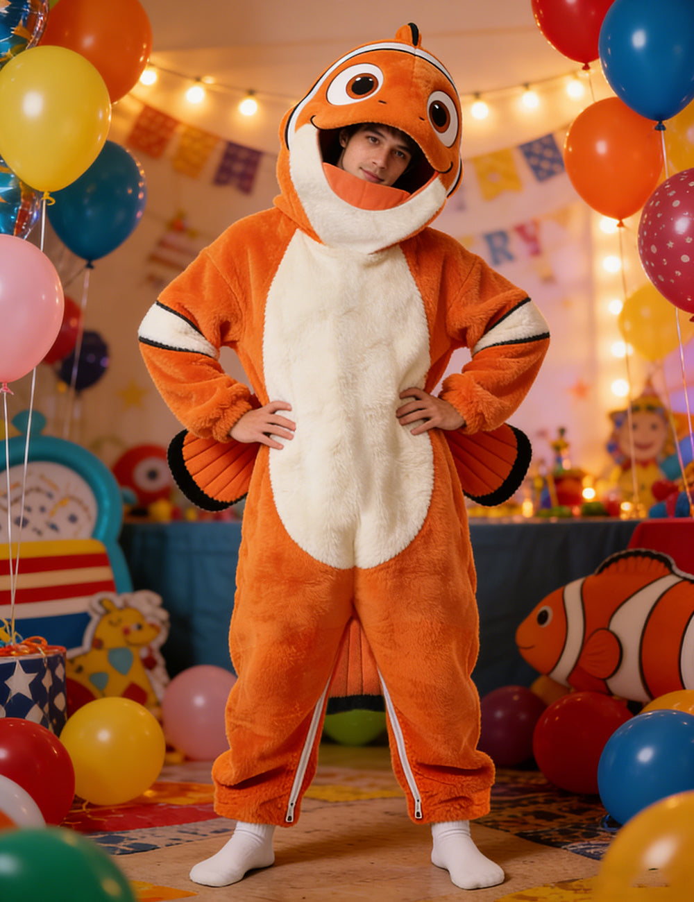 Clownfish Costume Adult