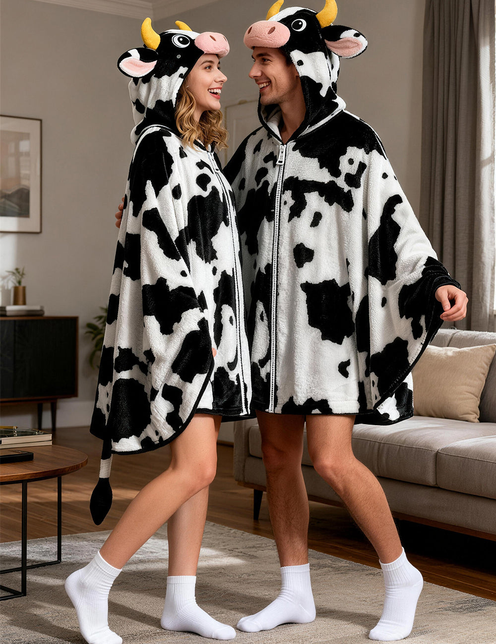 Adult Cow Costume Cloak