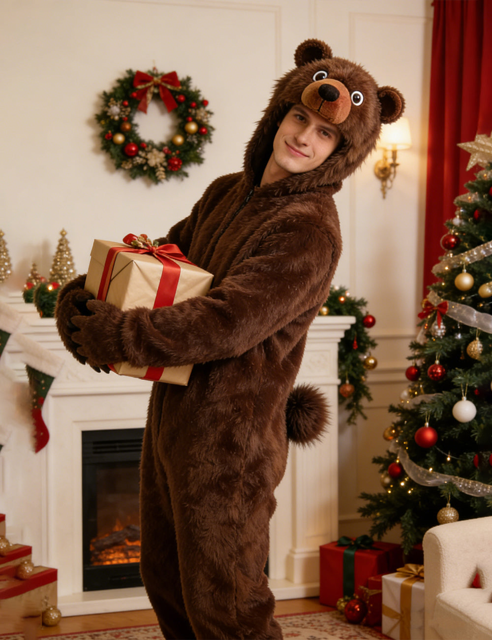 Brown Bear Onesie