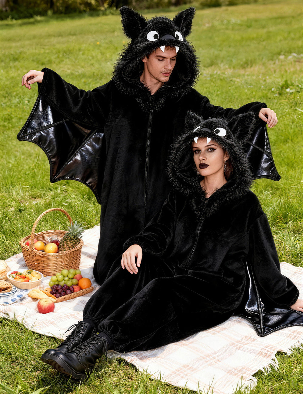 Black Bat Onesie