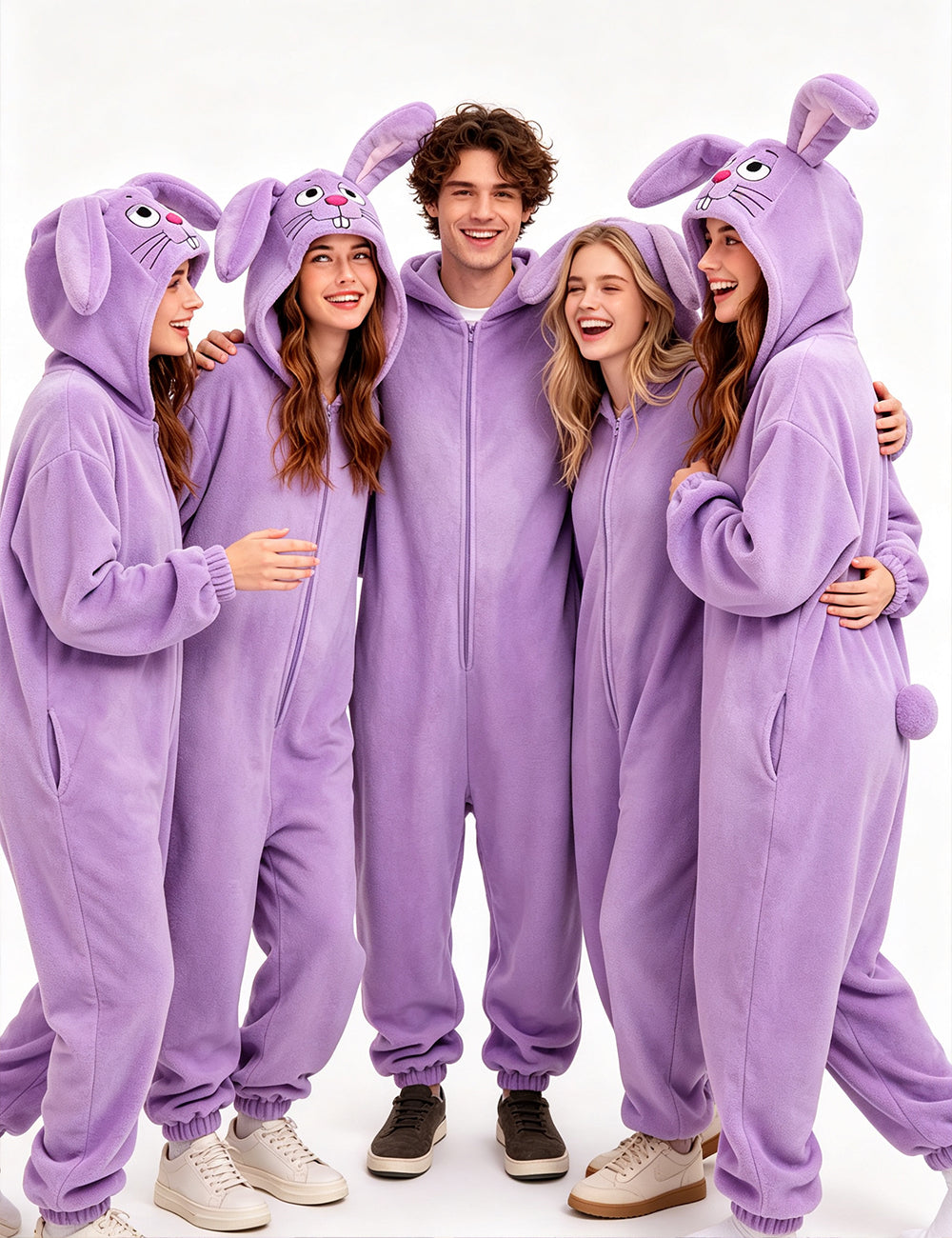 Purple Bunny Costume