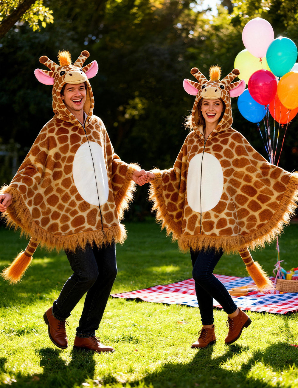 Giraffe Costume Cloak