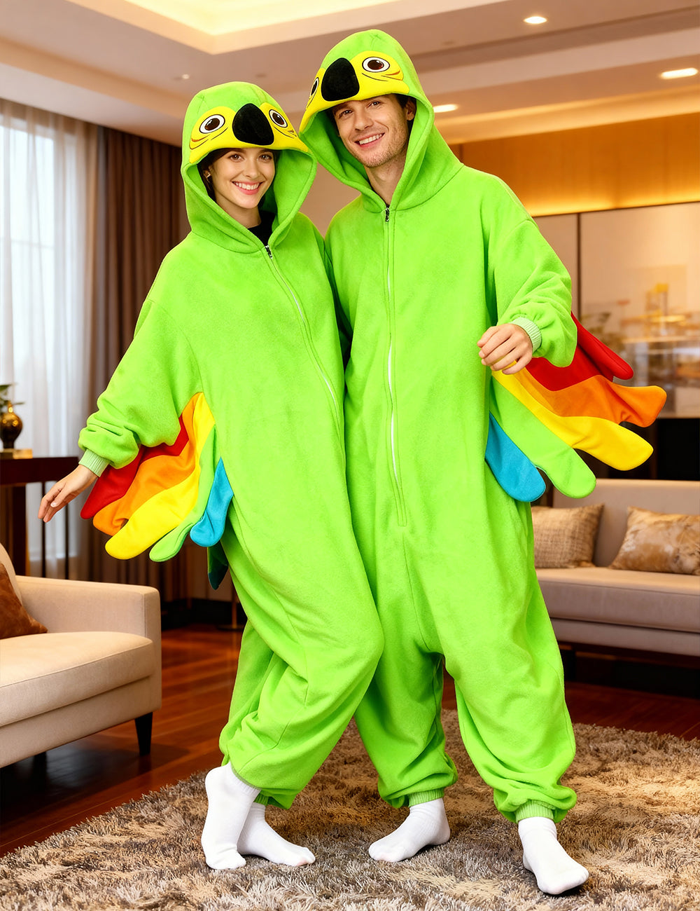 Green Parrot Costume