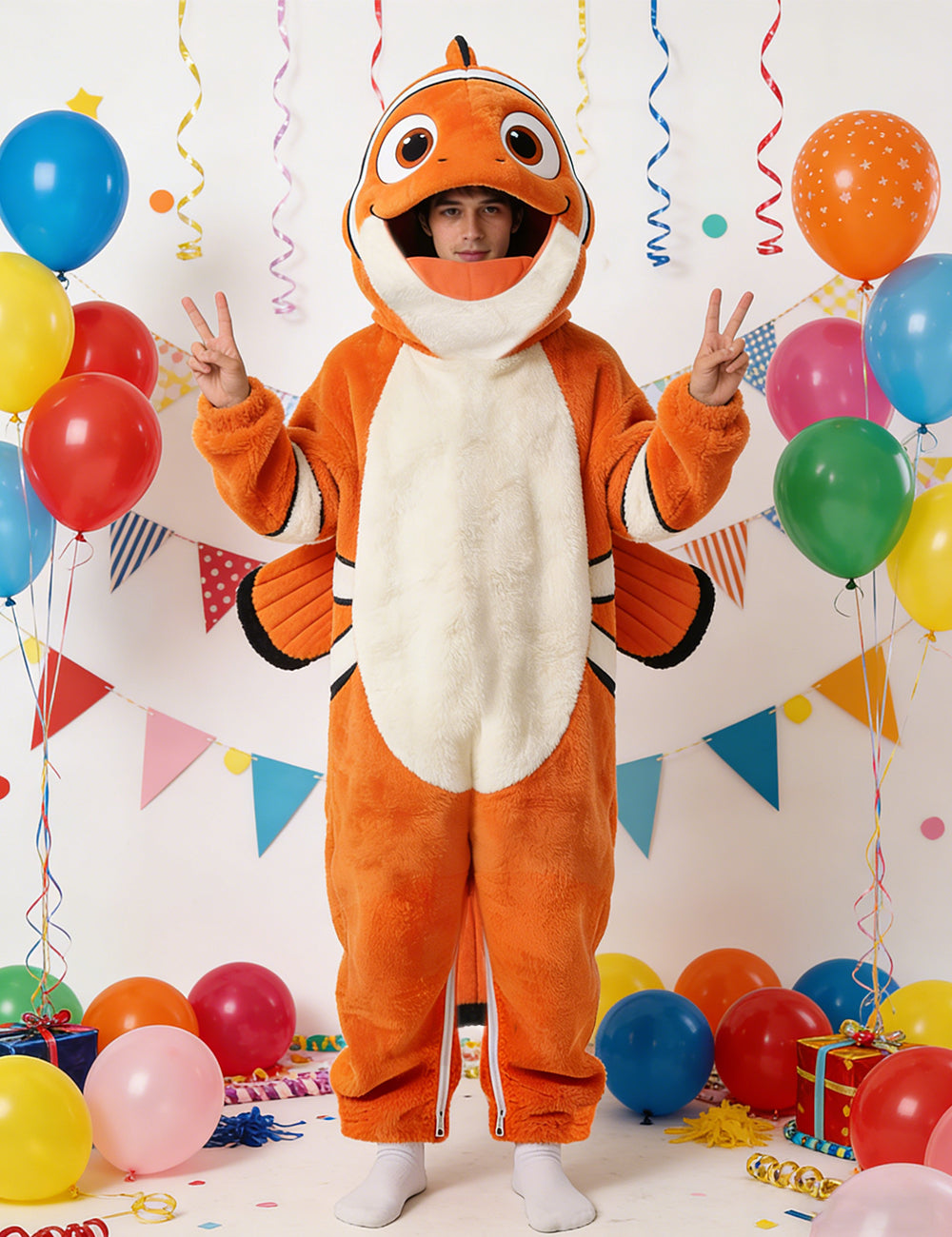 Clownfish Costume Adult