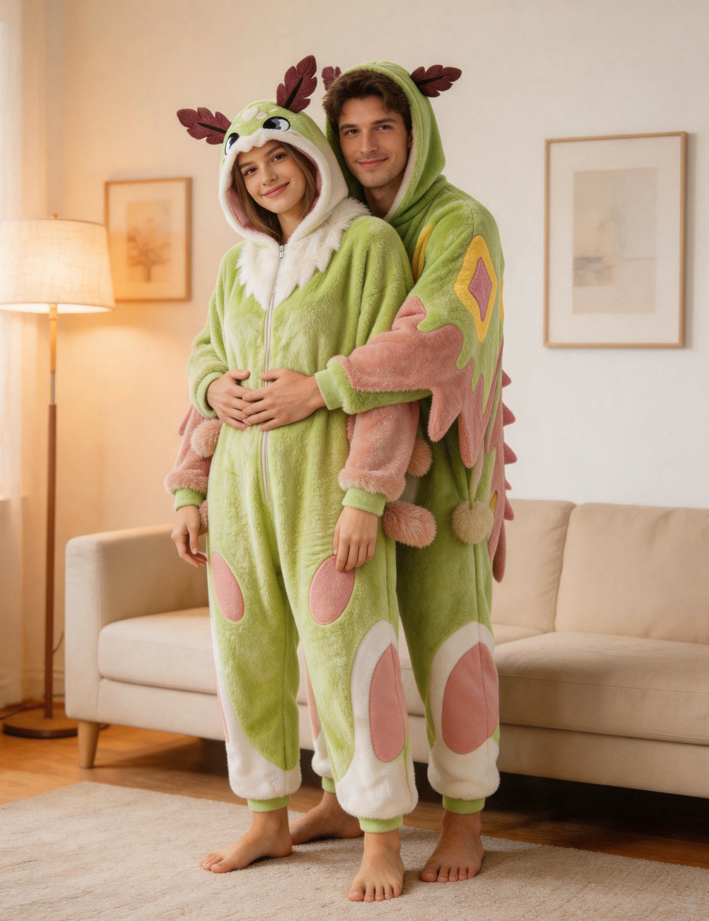 Green Moth Costume Adult