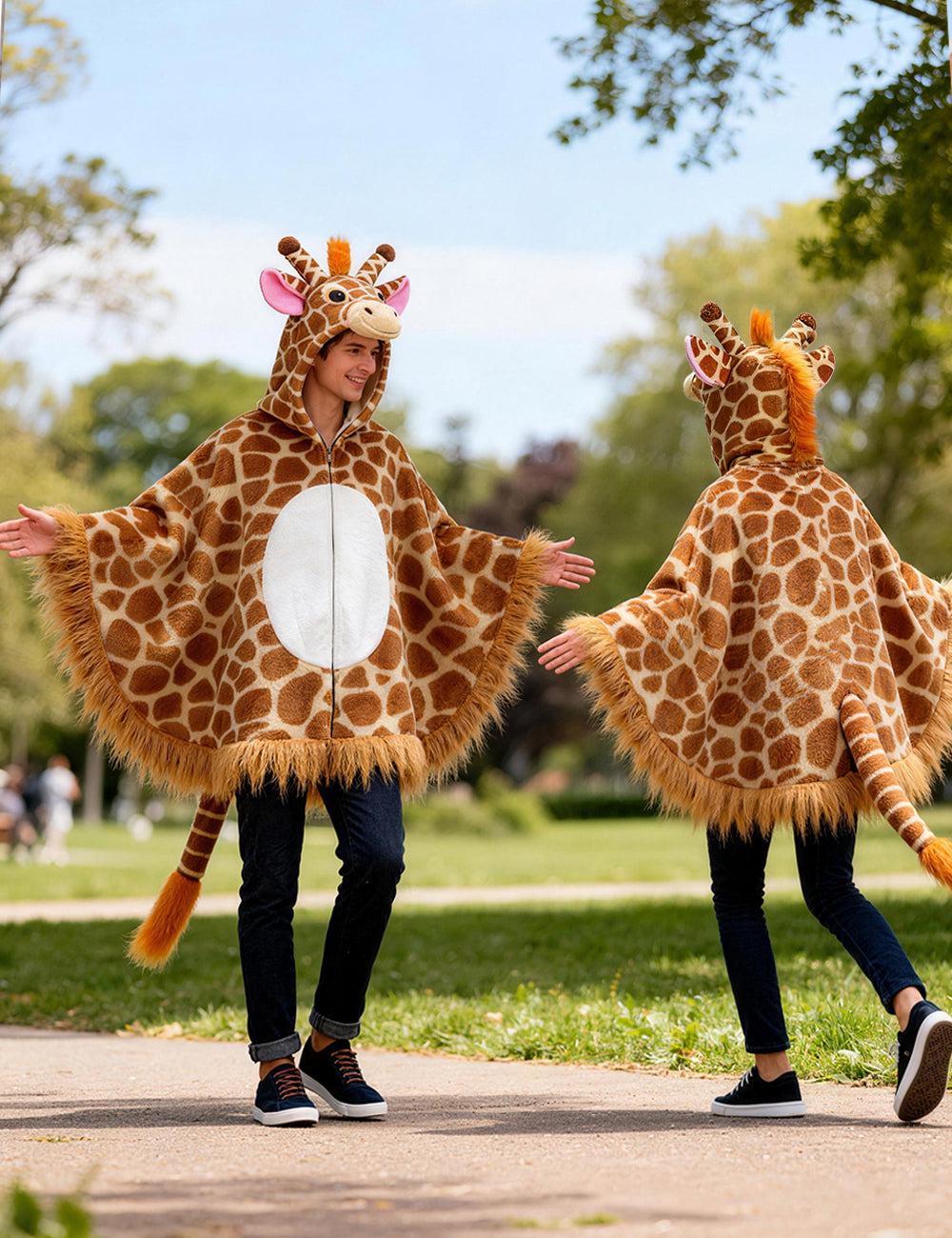 Giraffe Costume Cloak