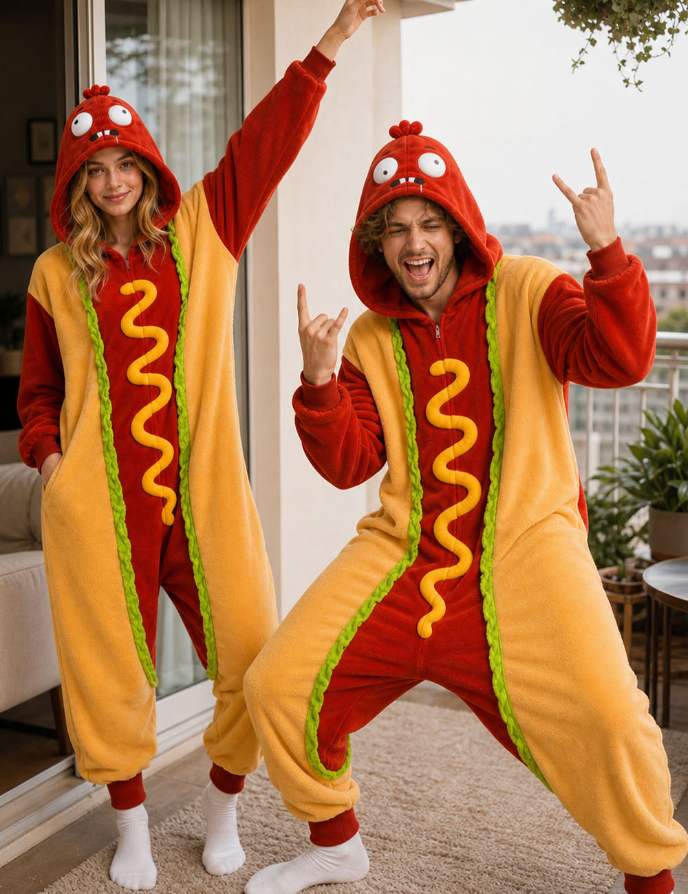 Funny Hot Dog Onesie