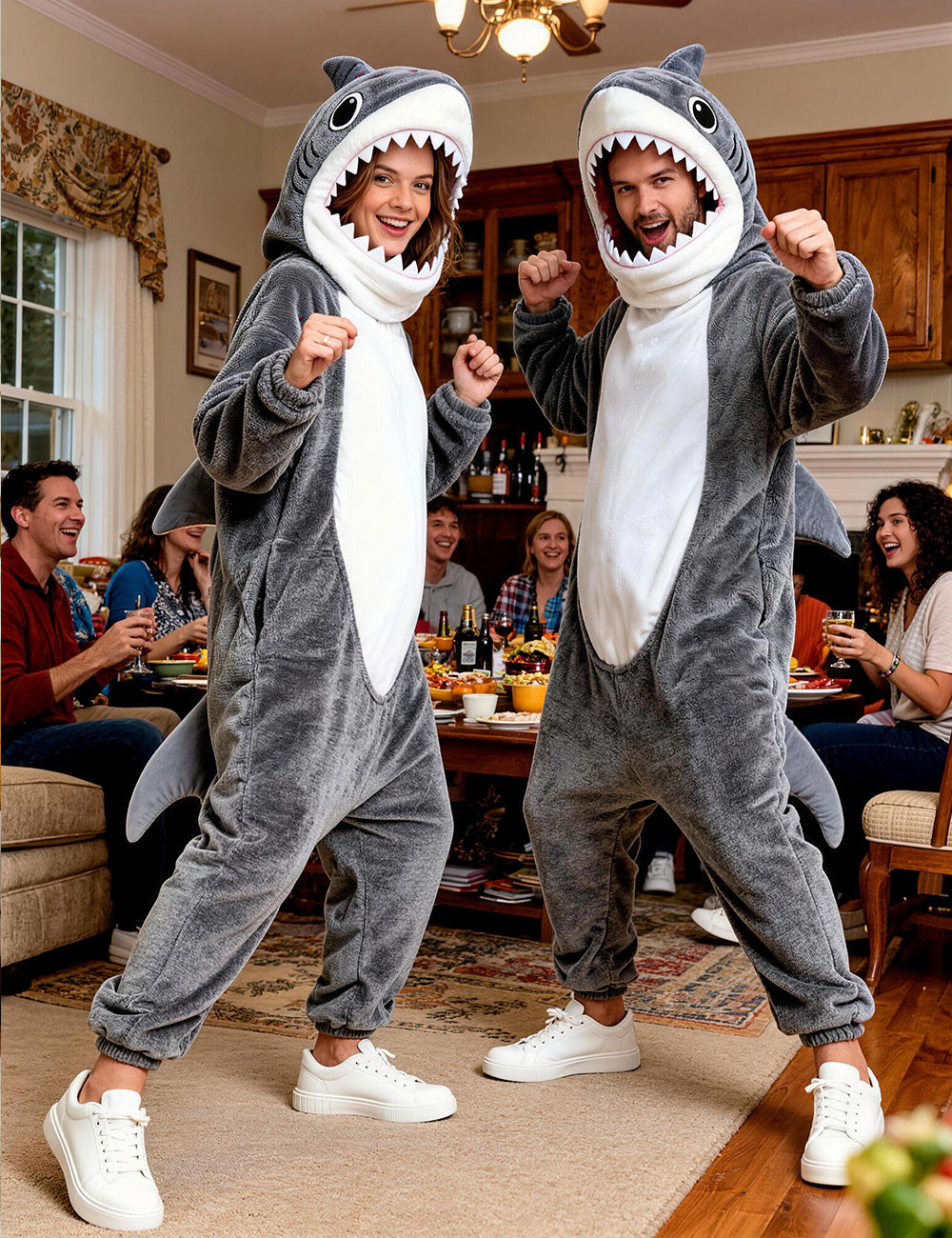 Grey Shark Costume