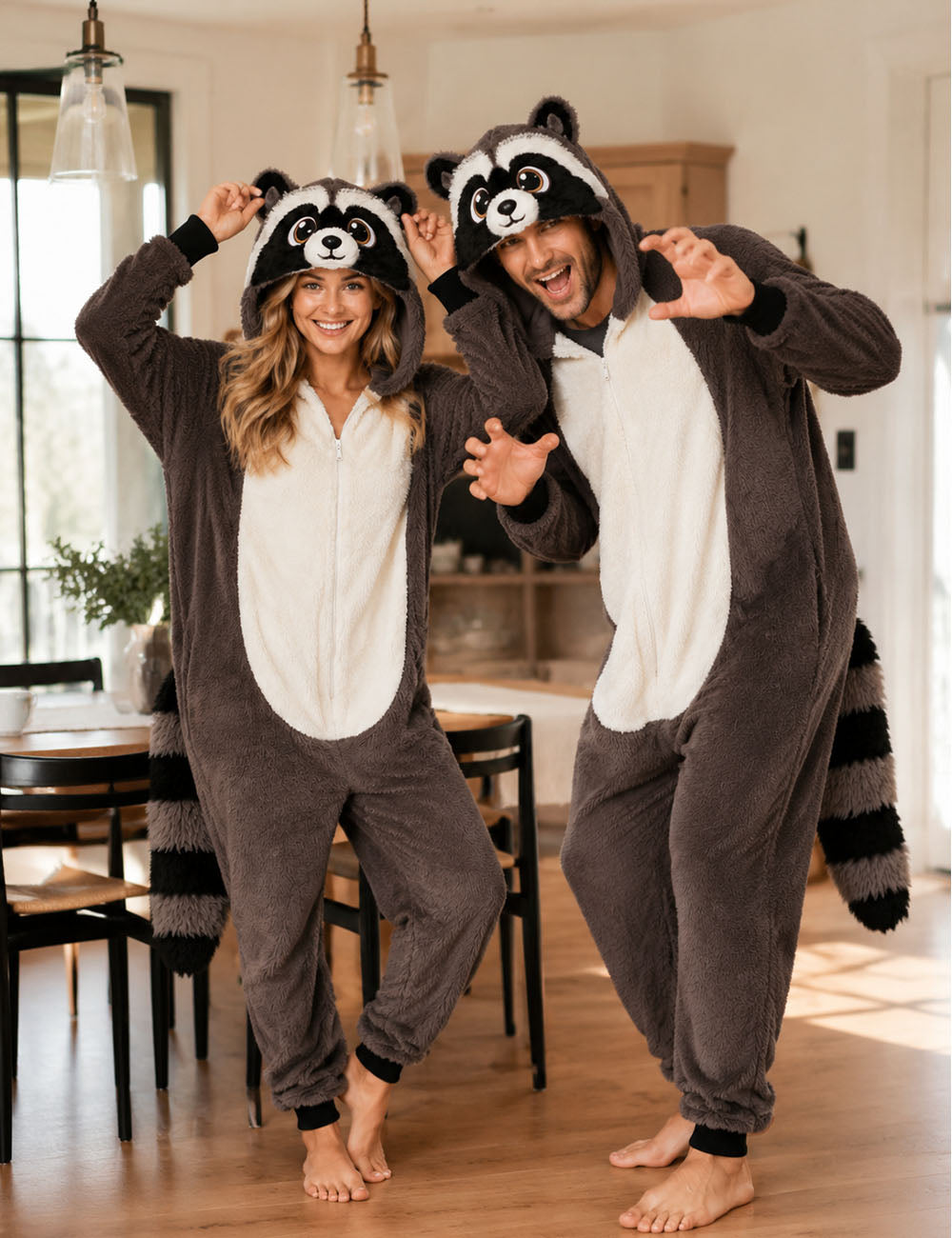 Gray Raccoon Costume