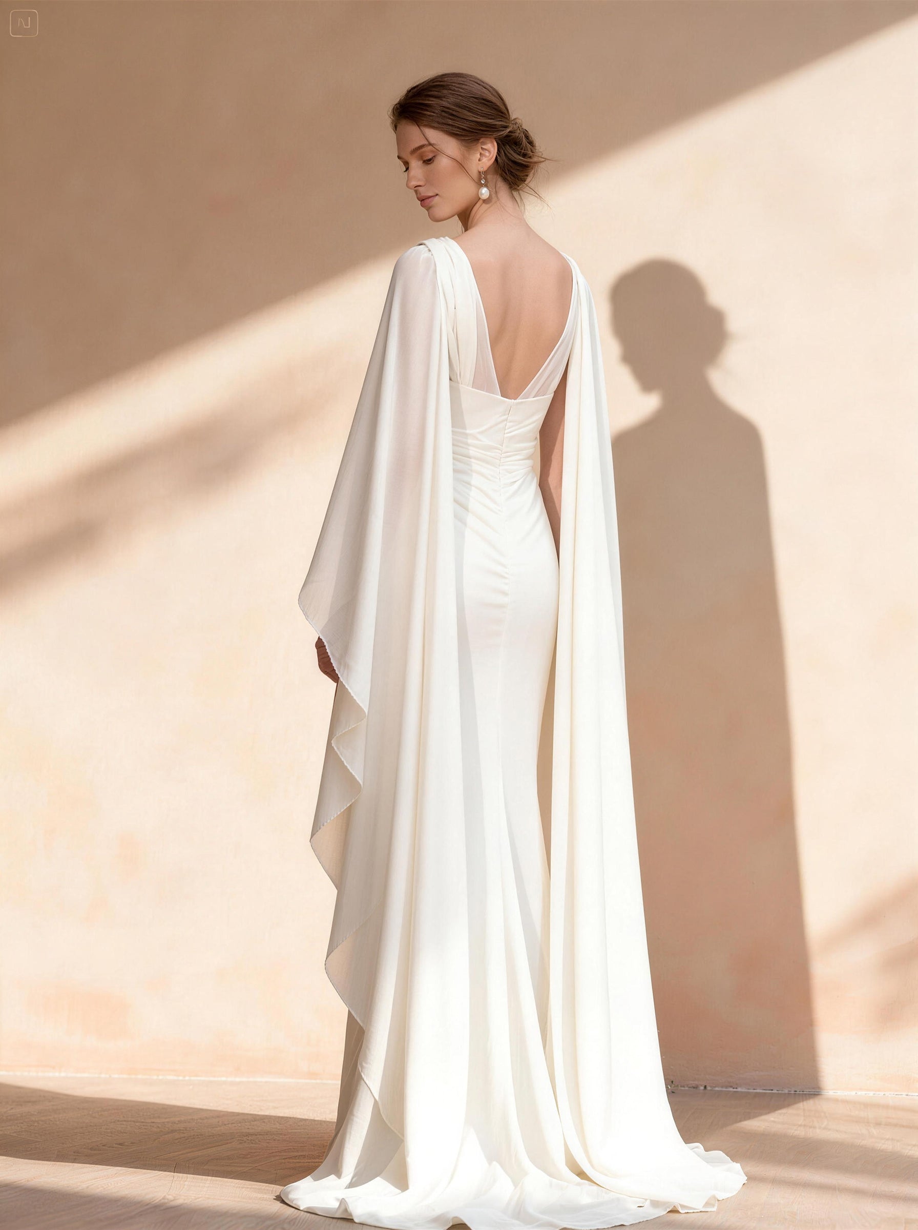 White Strapless Wedding Dress,Satin Fomal Prom Dress