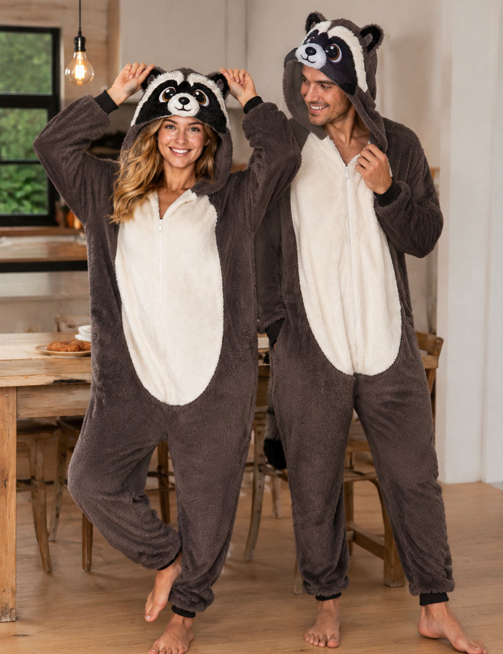 Gray Raccoon Costume