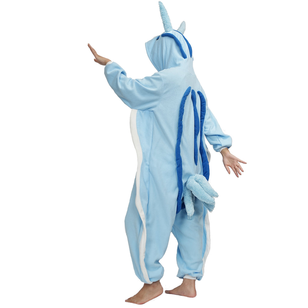 Blue Aplysia Onesie Pajamas